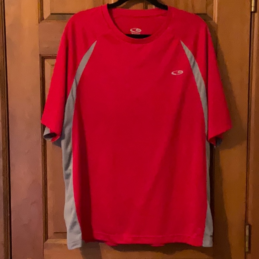 Champion.. Red T shirt.. Size XL